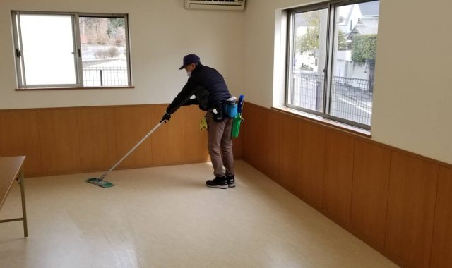 愛知県名古屋市天白区　自治会集会所清掃
