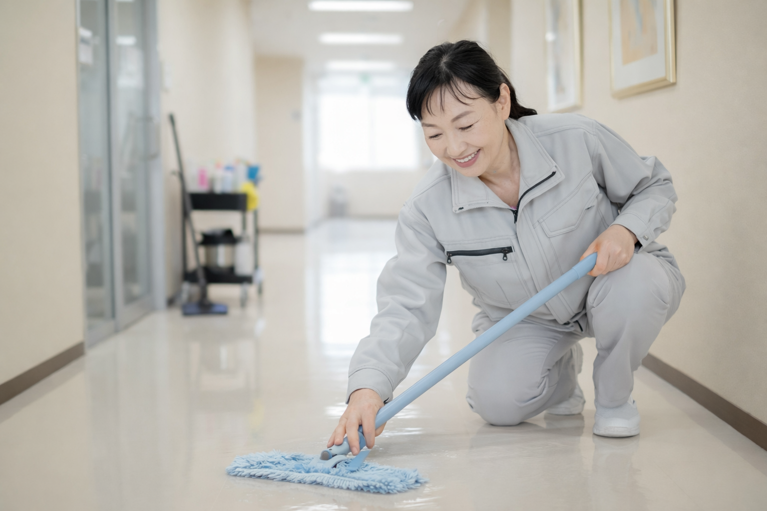 「スタッフがケアに専念できる環境を」介護施設の定期清掃